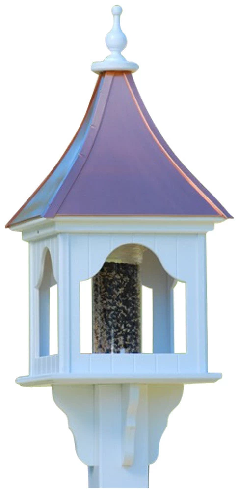 Copper Roof Bird Feeder Square Gazebo - 36x14 - Image 3