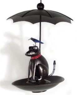Black Lab Bistro Bird Feeder