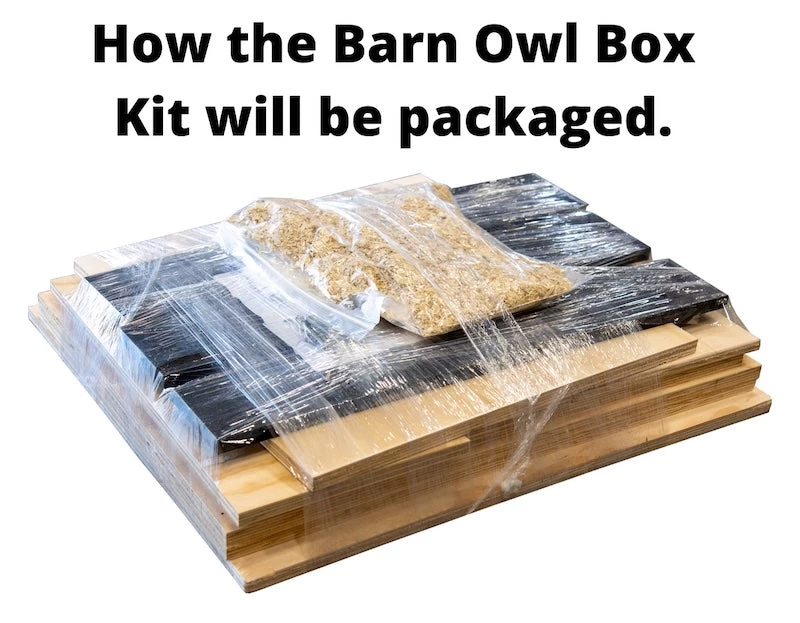 Barn Owl House- Assembled Or Kit - Image 3