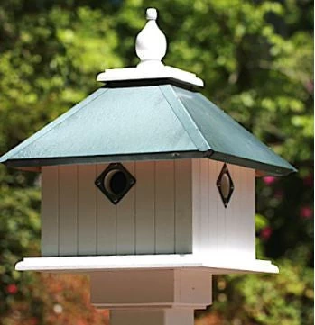 Carriage House-4 Nest Vinyl Birdhouse