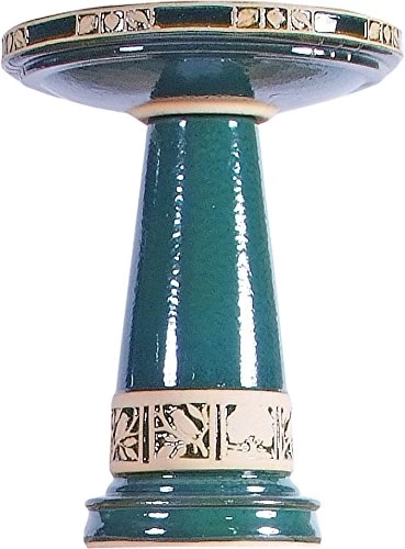 Zanesville Bird Bath With Locking Top- 2 Colors - Image 4