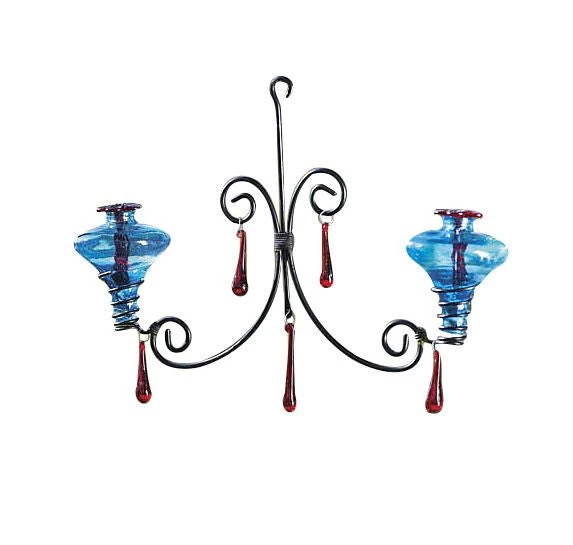 Mini-Blossom Chandelier Hummingbird Feeder - Image 2