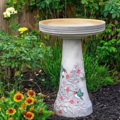 Hummingbird Bird Bath-Lock Top
