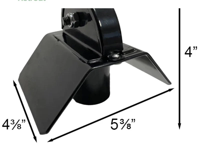 Telescoping Martin Pole- Galvanized 14 Ft. W/ Pulley System - Image 2