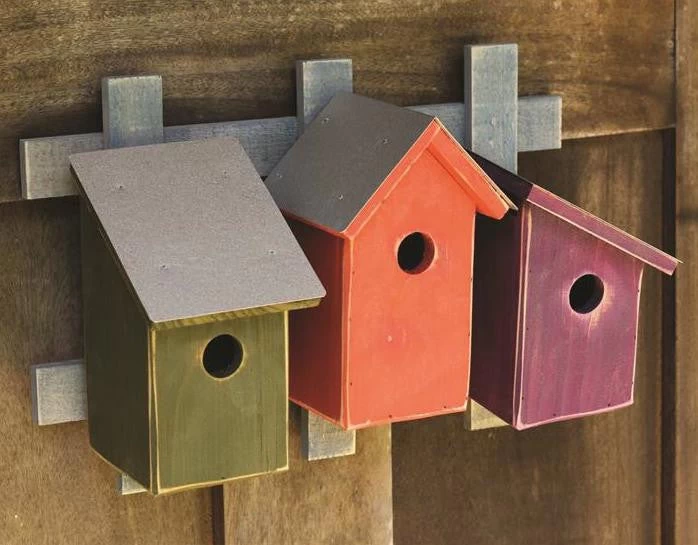 Trellis Trio Birdhouse- 3 Options - Image 3