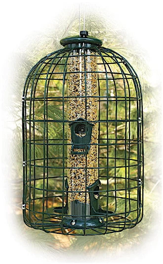 Caged Squirrel Proof Bird Feeder- 2 Lb.