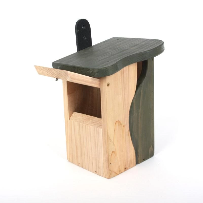 Natural Entry Wood Birdhouse - Image 3