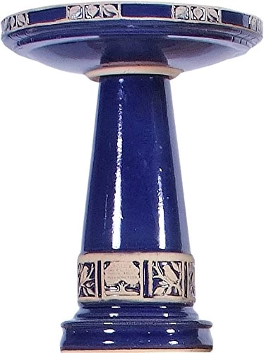 Zanesville Bird Bath With Locking Top- 2 Colors - Image 3
